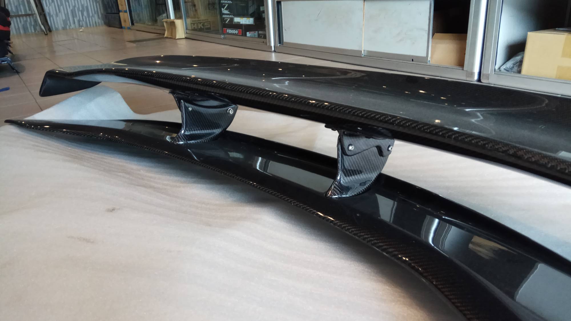 VARIS Carbon Fiber Rear Spoiler Nissan GTR R35