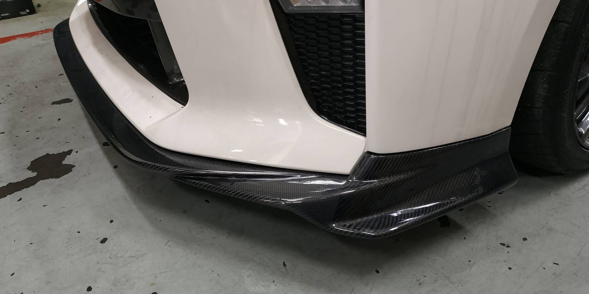 VARIS Magnum Opus Front Lip Spoiler Body Kit Carbon Fibre Nissan GTR