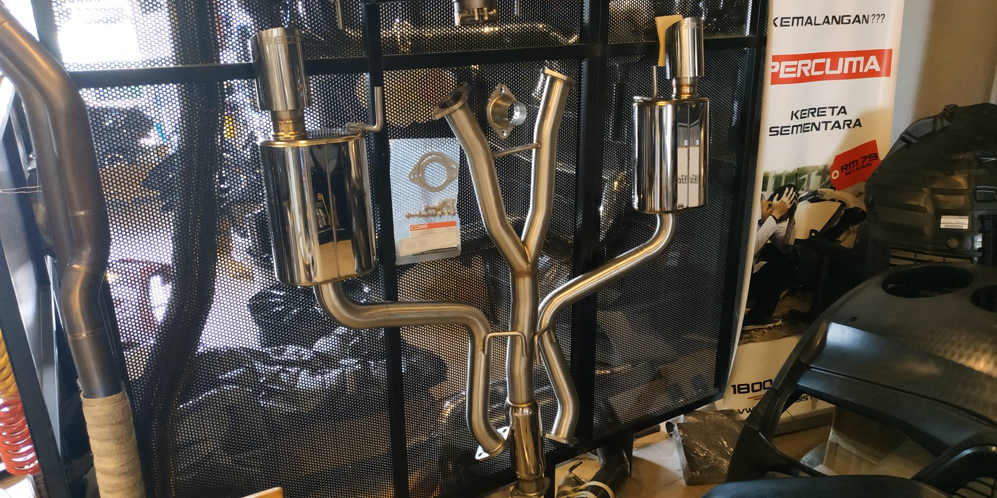 CatBack Exhaust Ford Mustang Ecoboost 20152019 V2