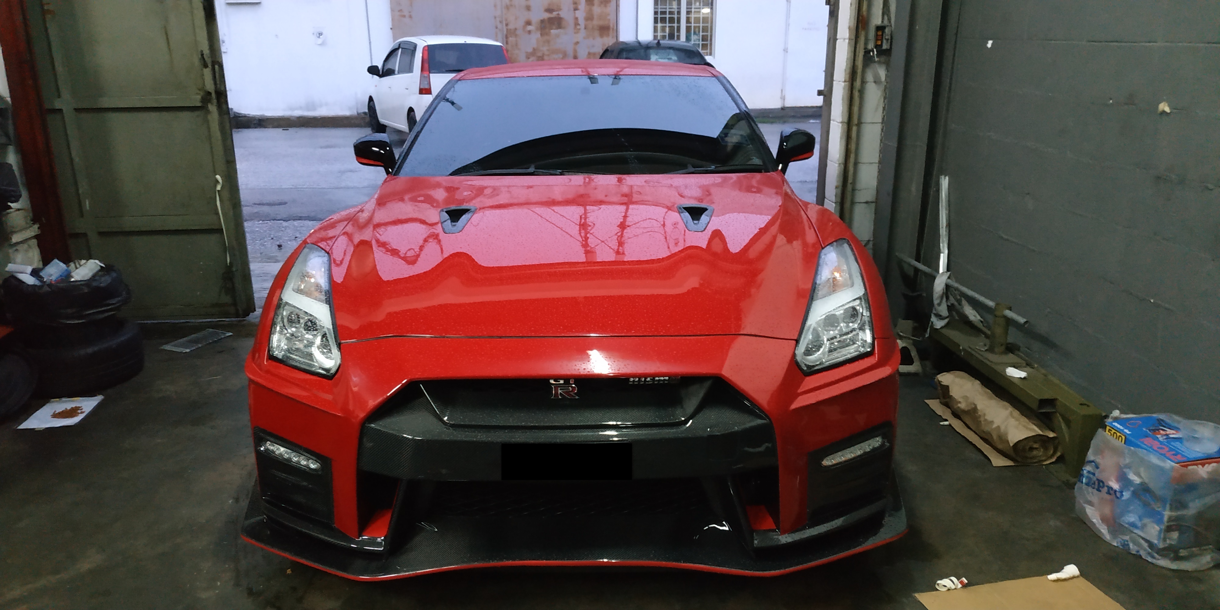 2017 NISMO Carbon Fiber Front Bumper Nissan GTR R35 GTR35